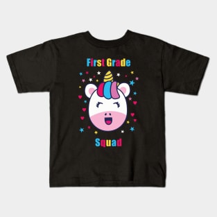 First Grade Squad Kids T-Shirt